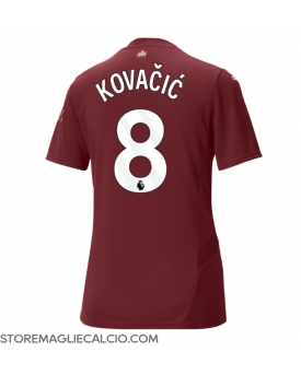 Manchester City Mateo Kovacic #8 Maglia Gara Terza Repliche 2024-25 Donna